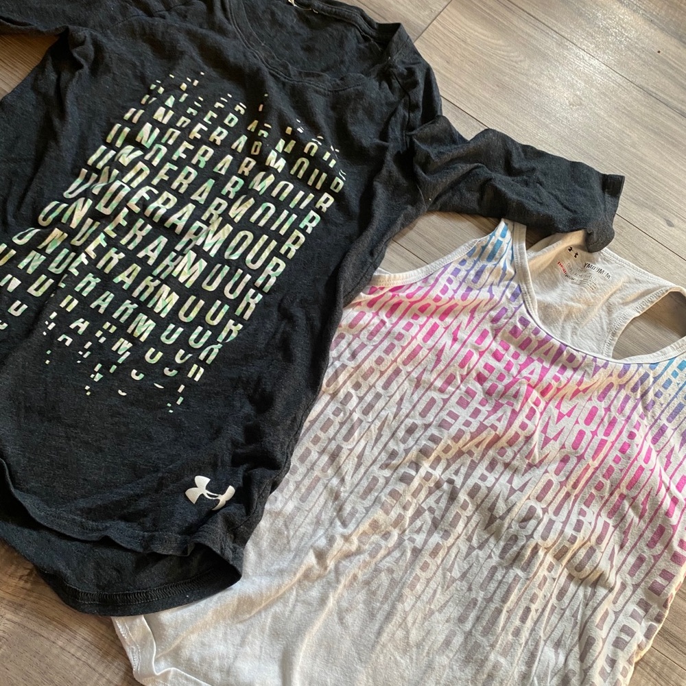 Girls Under Armour top bundle